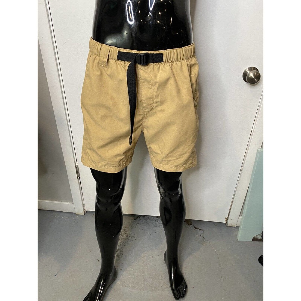 Mens Brown Belted NorthFace Hiking Shorts Size M